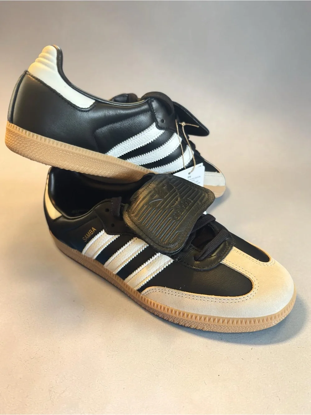 Adidas Samba LT W Black White Gum Sneakers Women’s Size 9 NWT IN box - Picture 4 of 6